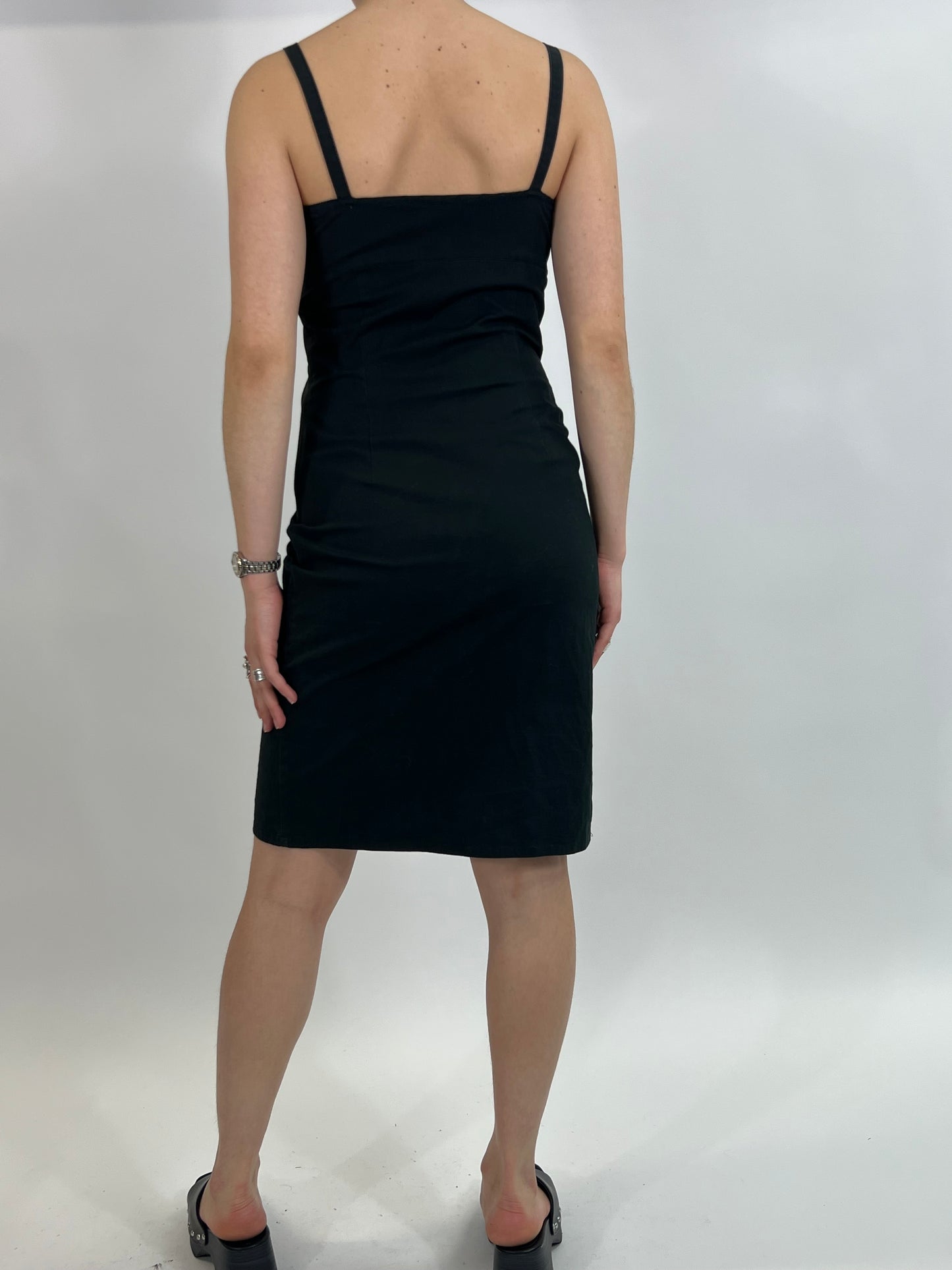 Black 90's Midi Dress