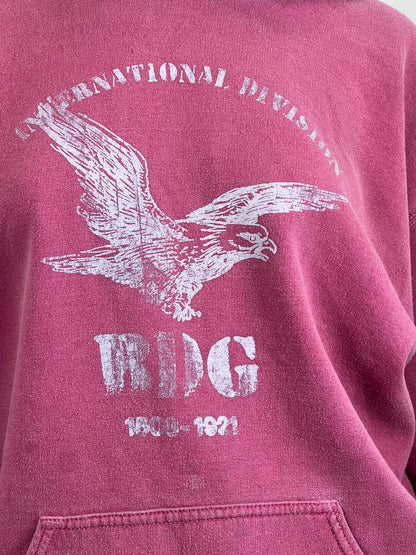 Pink BDG Printed Hoodie