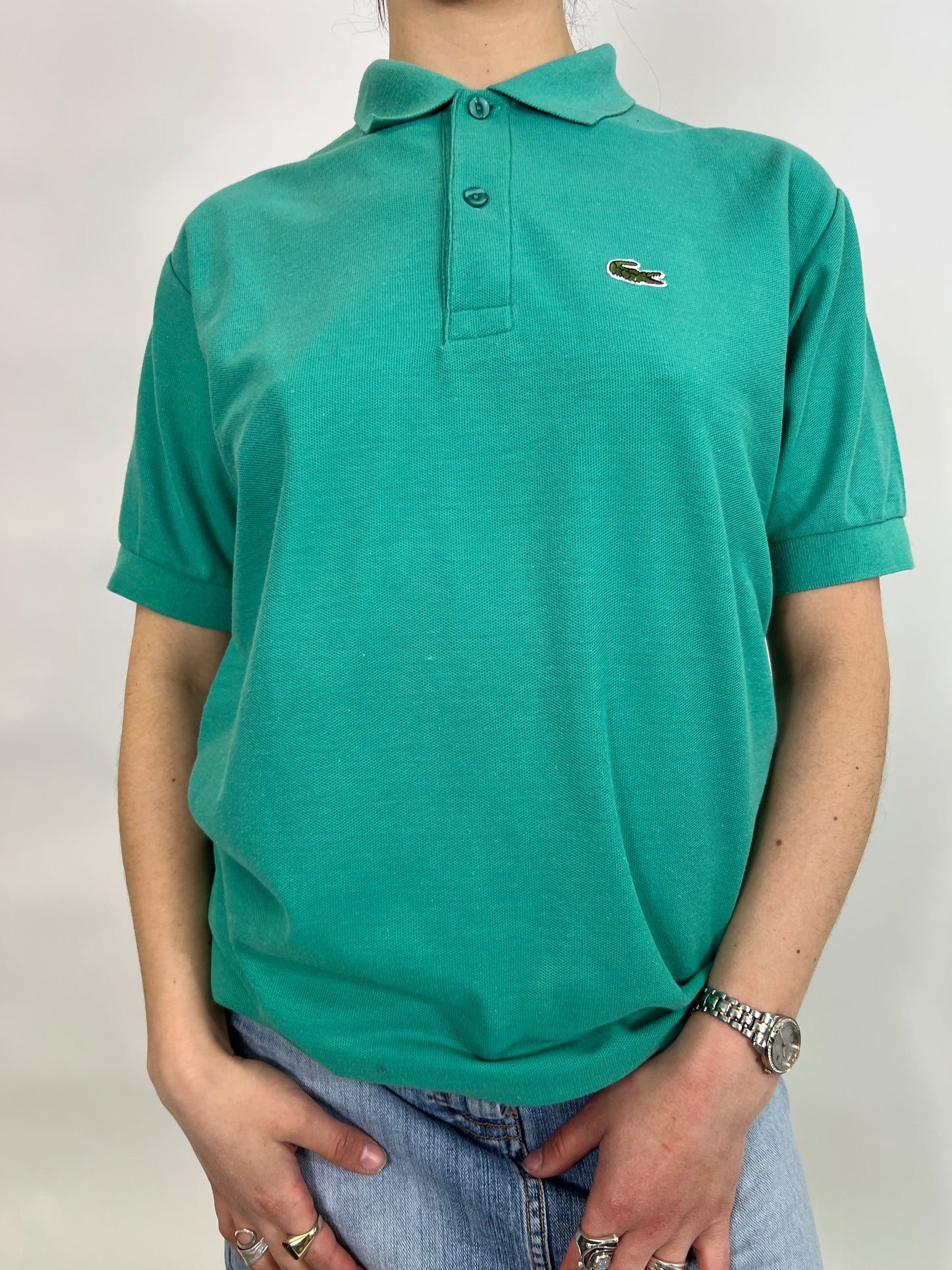 Turquoise Lacoste Polo Shirt