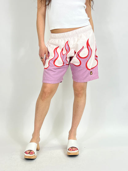 Pink Flame Shorts